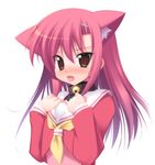  animal_ears bell bell_collar cat_ears collar hayate_no_gotoku! hoppege jingle_bell katsura_hinagiku kemonomimi_mode school_uniform solo 