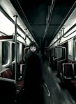  archlich bad_deviantart_id bad_id darker_than_black hei knife male_focus mask solo subway train_interior vanishing_point 