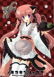  animal_ears maid neko nekomimi nekoneko tail thigh-highs wa_maid waitress 