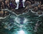  ai2 bad_id bad_pixiv_id cave character_request gen_1_pokemon luneru22 mew mewtwo pokemon pokemon_(anime) pokemon_(creature) reflection water 