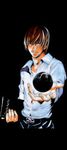  artist_request book death_note death_note_(object) earth lowres male_focus solo yagami_light 