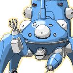  ghost_in_the_shell lowres mecha no_humans oekaki solo tachikoma 