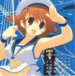  2007 amazuyu_tatsuki calendar_(medium) sailor short_hair solo wanda_(wonder_festival) wonder_festival wonder_festival_mascots 