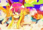  animal_ears copyright_request fox_ears glasses hamamoto_ryuusuke onsen solo 