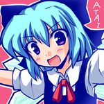  bangs bow cirno lowres solo tokiniwa touhou 