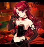  artist_request choker duplicate gloves gothic mabinogi red_hair rua solo 