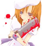  blood crazy_eyes hatchet higurashi_no_naku_koro_ni kagoya_(artist) nose_hatchet ryuuguu_rena solo 