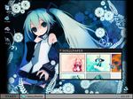  aqua_hair desktop detached_sleeves hatsune_miku long_hair necktie puti_devil skirt solo thighhighs twintails vocaloid zettai_ryouiki 