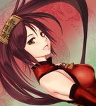  bad_id bad_pixiv_id bare_shoulders brown_eyes brown_hair chinese_clothes detached_sleeves guilty_gear kuradoberi_jam long_hair solo ultra00 very_long_hair 