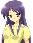  artist_request hiiragi_miki lowres lucky_star purple_eyes purple_hair solo 