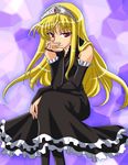  blonde_hair dress duplicate gloves hime_(kaibutsu_oujo) kaibutsu_oujo lilianne lowres onyx_(artist) red_eyes tiara 