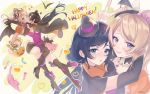  ayase_eli halloween love_live! toujou_nozomi zawawa_(satoukibi1108) 