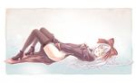  arched_back blush garter_belt legs legs_up lingerie long_legs lying masturbation nyaou priest priest_(ragnarok_online) ragnarok_online ribbon solo thighhighs underwear 