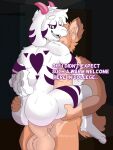  anal anal_penetration anthro armorlessgoat asriel_dreemurr asriel_dreemurr_(god_form) big_butt bodily_fluids bovid butt canid caprine cel_shading college deltarune duo goat holding_person horn male male/male mammal markings penetration school shaded sweat text thick_thighs undertale undertale_(series) 