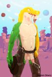  absurd_res alligator alligatorid animal_genitalia animal_penis anthro candy chaps_only clothing cowboy cowboy_hat cowboy_outfit crocodile crocodile_tail crocodilian crocodilian_penis crocodylid dessert detailed_background ejaculation ejaculation_without_erection erection flaccid food food_creature genitals glitch_productions goo_(disambiguation) goo_creature goo_transformation gummigoo gummigoo_(tadc) gummy_(food) gummy_creature hat headgear headwear hi_res holding_object living_candy male melting penis reptile scalie sketchotterly slime solo the_amazing_digital_circus tongue tongue_out transformation 