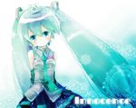  aqua_hair crown hat hatsune_miku long_hair shimeko solo twintails very_long_hair vocaloid 