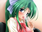  blue_eyes glass ishikei kissx300 licking shirobeni_yuki solo tongue 