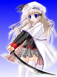  school_uniform seifuku serafuku sword thighhighs weapon 