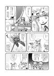  amazon_(company) comic den'an_zon futatsuki_hisame greyscale gundam gundam_f91 highres koakuma monochrome multiple_girls patchouli_knowledge remilia_scarlet touhou translated 