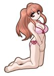  asahina_mikuru kneeling ooba_kou suzumiya_haruhi_no_yuuutsu swimsuit 