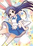  animal_ears bunny_ears idolmaster idolmaster_(classic) idolmaster_1 kisaragi_chihaya lowres maid_fairy_tale shinya_soukichi solo 