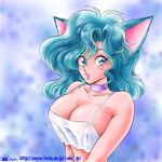  1girl akira_m animal_ears breasts cat_ears catgirl solo 