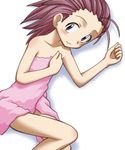  awa covering kamiya_asaka naked_towel sketchbook_full_colors solo towel 