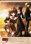  3girls absurdres amamiya_yuuko bangs ef highres himura_yuu miyamura_miyako multiple_girls nanao_naru scan shindou_kei 