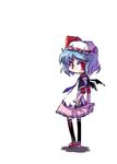  casual looking_at_viewer remilia_scarlet solo tao_(kadoya) thighhighs touhou 