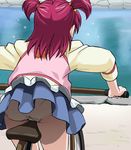  bicycle bike haruyama_kazunori panties precure pretty_cure riding underwear upskirt yes!_precure_5 yes!_pretty_cure_5 yumehara_nozomi 