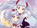  dual_persona hoshino_ruri kidou_senkan_nadesico kidou_senkan_nadesico_-_prince_of_darkness long_hair multiple_girls time_paradox uno_makoto 