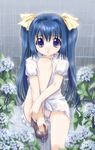  copyright_request csy panties rain sitting solo tears twintails underwear 