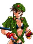  copyright_request manabe_jouji military open_clothes open_shirt shirt solo 
