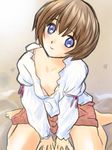  blue_eyes brown_hair morimi_ashita tagme ui_ui_days 