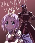  balsamic_vinegar dark hiiragi_tsukasa lucky_star parody real_life real_life_insert robot ryouou_school_uniform school_uniform serafuku tamanoi_vinegar_robot tokyo_(great_akuta) 