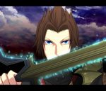  aura blue_eyes brown_hair close-up furuko_(fullco) keyblade kingdom_hearts kingdom_hearts_birth_by_sleep letterboxed md5_mismatch sky solo terra_(kingdom_hearts) weapon 