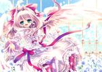  bad_id bad_pixiv_id capura_lin frills original ribbon solo wings 