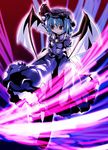  bangs bat_wings neki-t remilia_scarlet solo touhou wings 