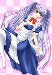  blue_hair hoshino_ruri kidou_senkan_nadesico maid martian_successor_nadesico yellow_eyes 