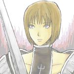  clare clare_(claymore) claymore claymore_(sword) lowres 