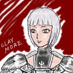  clare clare_(claymore) claymore lowres oekaki 