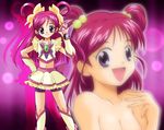  cure_dream nude pink_eyes pink_hair precure pretty_cure purple_eyes yes!_precure_5 yes!_pretty_cure_5 yumehara_nozomi 