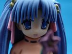  1girl aoba_kozue blue_eyes blue_hair female figure konno_natsume mahoraba photo solo 