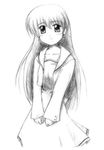  aoba_kozue mahoraba monochrome sketch tagme 