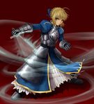  armor artoria_pendragon_(all) fate/stay_night fate_(series) invisible_air saber shikaku solo sword weapon 