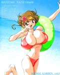  bb bikini breasts busty huge_breasts kantori sei_shoujo_sentai_lakers swimsuit tachibana_natsune 