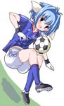  2002_fifa_world_cup ball clothes_writing galaxy_angel japan mint_blancmanche playing_sports shinshin soccer soccer_ball solo sport telstar world_cup 