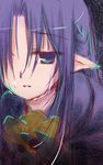  blue_eyes blue_hair caster crying crying_with_eyes_open elf eyes_visible_through_hair fate/stay_night fate_(series) kusata_murasaki lowres pointy_ears solo tears 