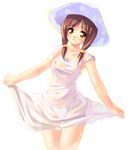  akamaru copyright_request hat lingerie mushroom nipples no_bra see-through solo underwear 