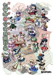  alice_margatroid blonde_hair chen duplicate everyone flandre_scarlet fujiwara_no_mokou hakurei_reimu hat hong_meiling houraisan_kaguya izayoi_sakuya kirisame_marisa konpaku_youmu long_sleeves mob_cap multiple_girls patchouli_knowledge remilia_scarlet saigyouji_yuyuko shameimaru_aya siblings sisters takahata_yuki tokin_hat touhou wings witch_hat yagokoro_eirin yakumo_ran yakumo_yukari 